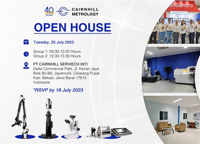 Open House @ Cairnhill Metrology Indonesia